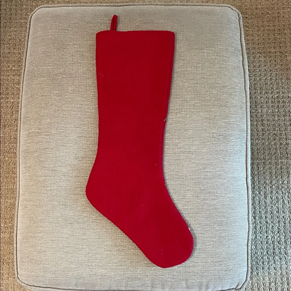 Crate&Barrel Tidings Stocking